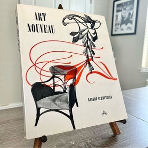 Vintage 1966 “Art Nouveau” by Robert Schmutzler Hardcover | Abrams Art Book
